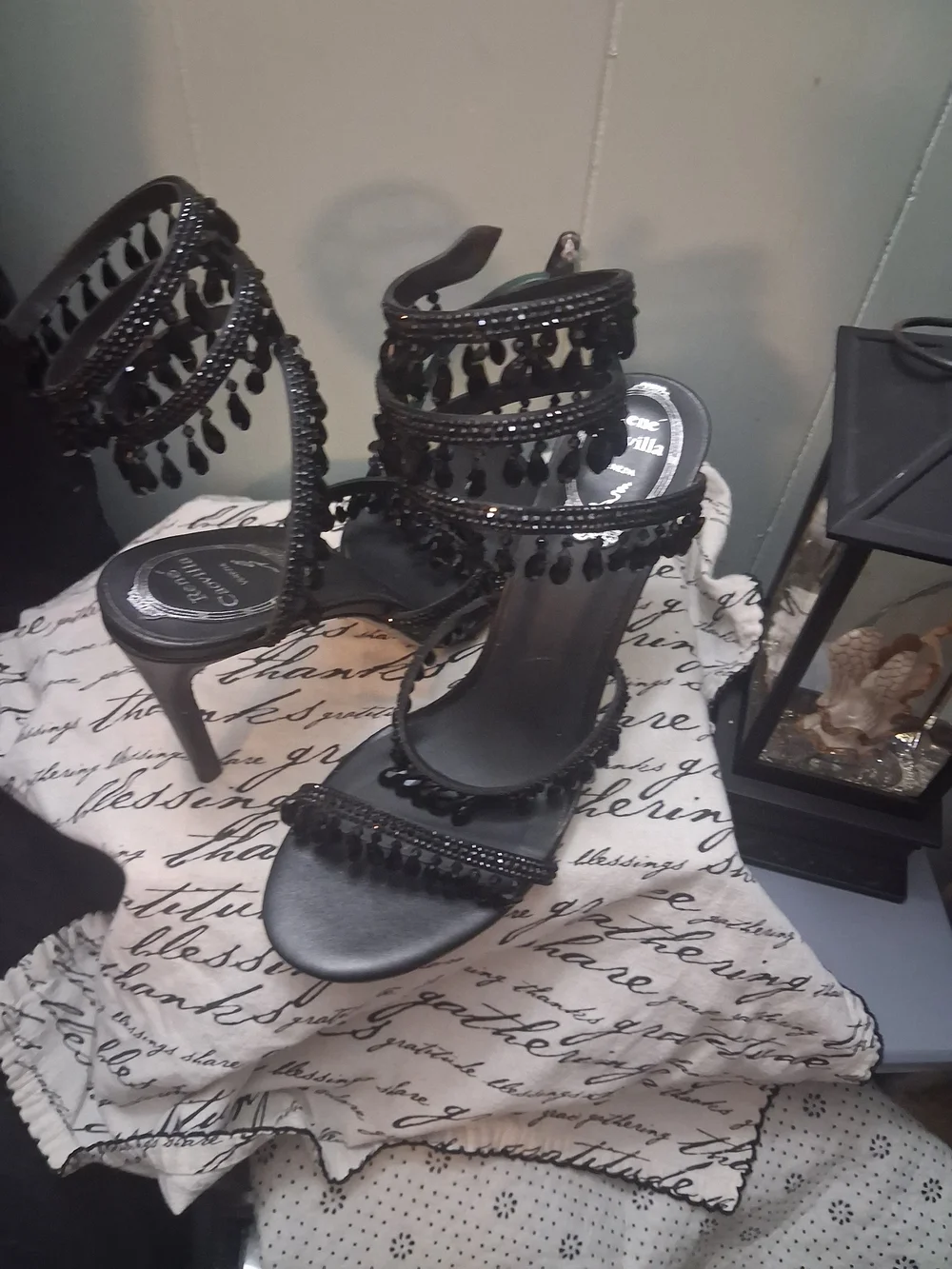 Rene Caovilla sophisticated black